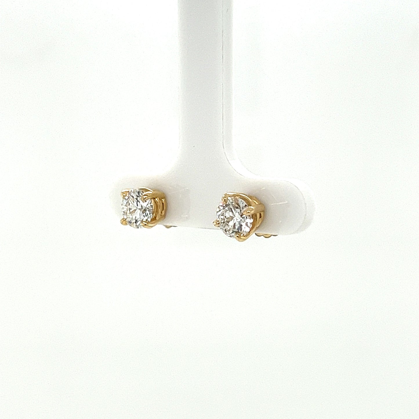 Diamond Stud Earrings