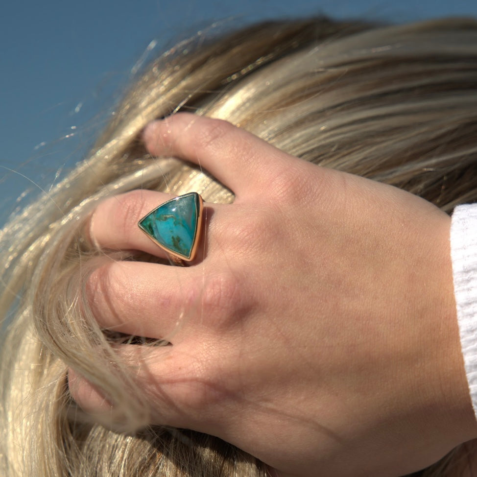 Bermuda Triangle Ring